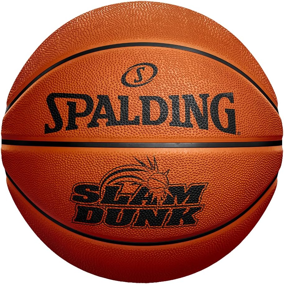 Balón de Baloncesto SPALDING Slam Dunk Naranja Talla 6 Exterior/Interior