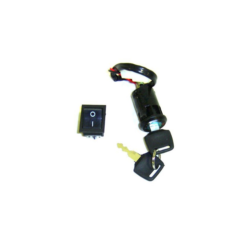 Clausor con conector para quad eléctrico