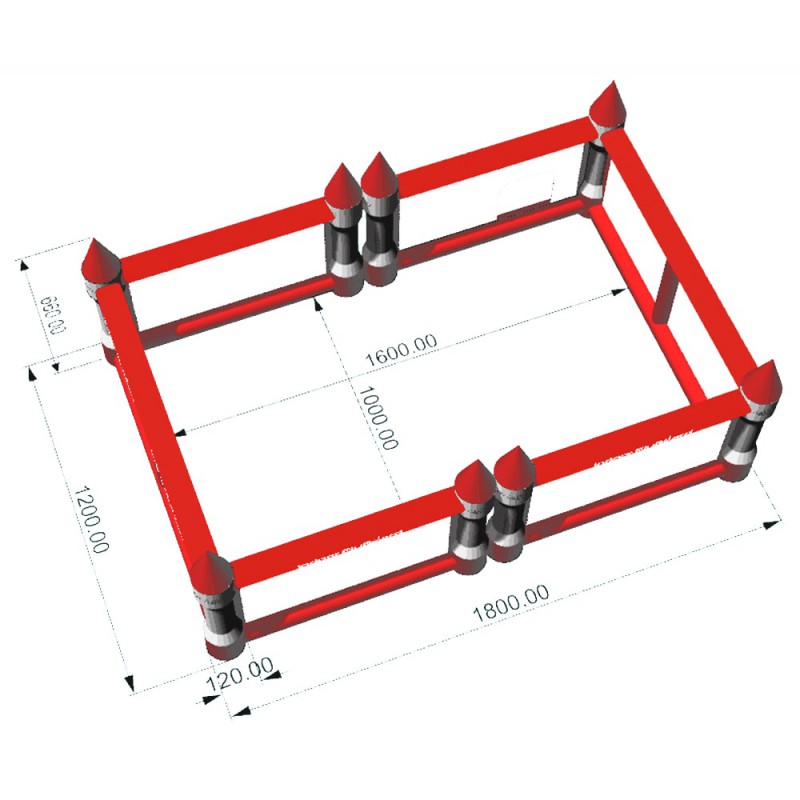 Indoor Flyboard castillo hinchable acuático patentado (seminuevo)