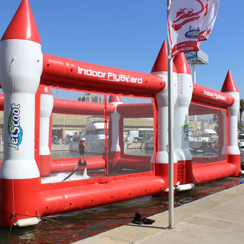 Indoor Flyboard castillo hinchable acuático patentado (seminuevo)