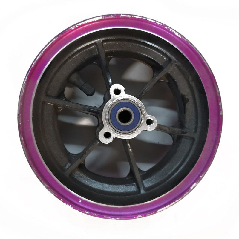 Llanta delantera Metallic Purple 6" para patinete eléctrico